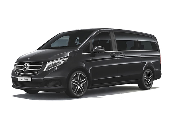 Mercedes-Benz V-Class 7–8 seater rental car Budapest