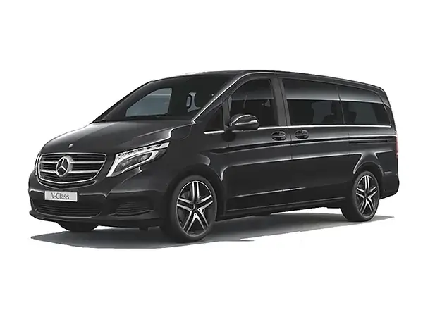 Mercedes-Benz V-osztály XL 7–8 személyes bérautó Budapest